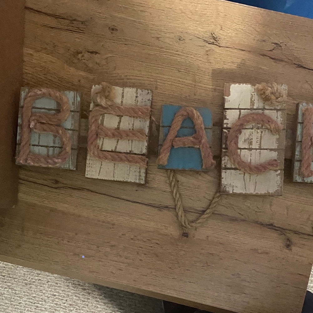 Rustic Beach Rope Wall Decor